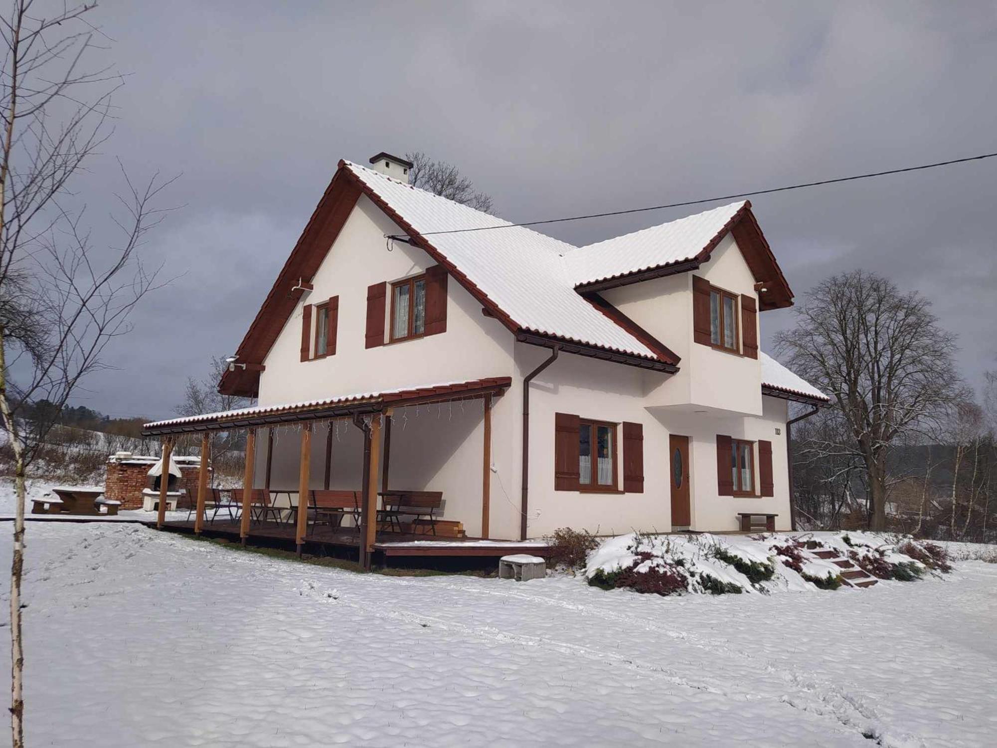 Bieszczadzkie Brzegi Apartment Ustrzyki Dolne Exterior photo